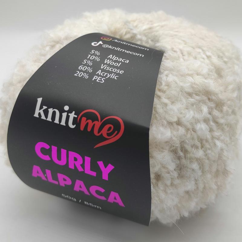 Knitme Curly Alpaca 